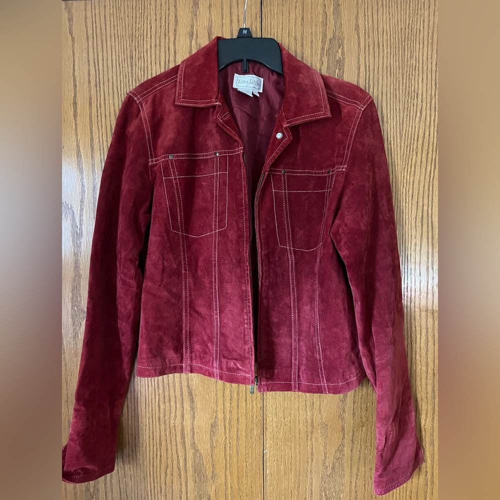 Live A Little Leather Jacket. Cottage Core Vibes Gem